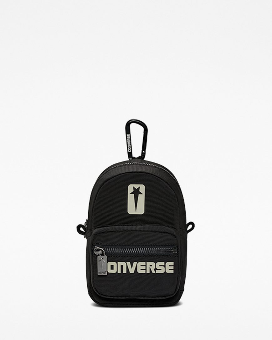 Men\'s Converse x DRKSHDW Mini Backpacks Black | AU 95E61H